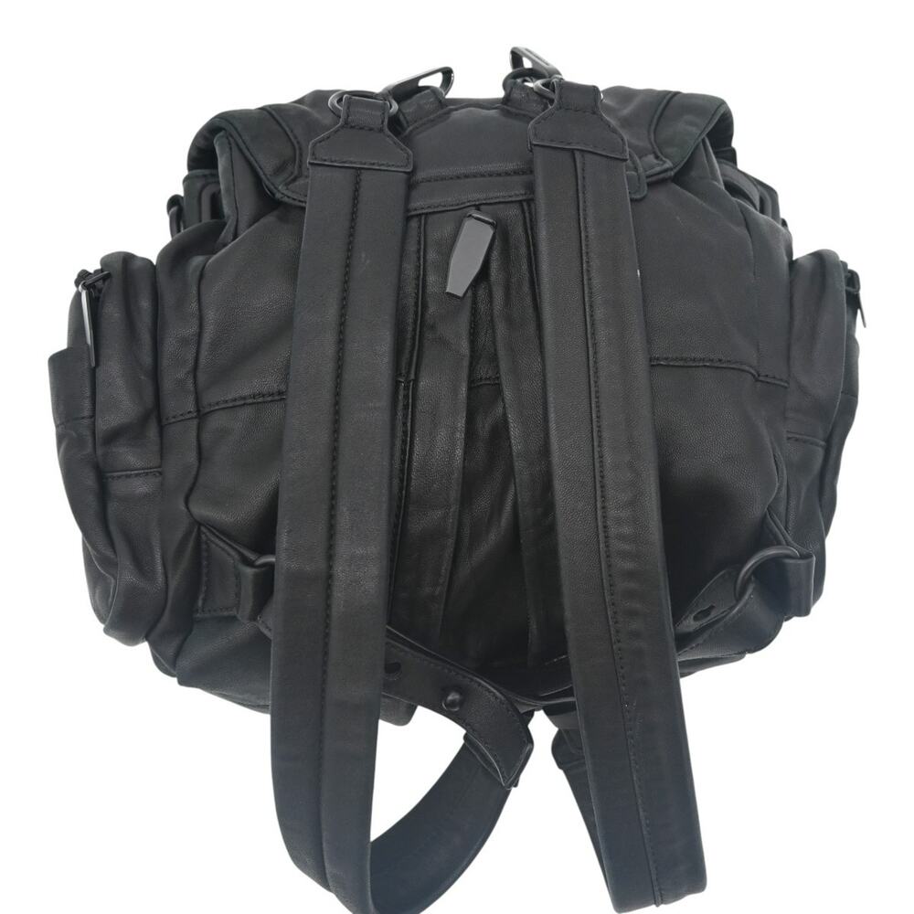 Alexander Wang Black Lambskin Leather Marti Backpack - Picture 2 of 16